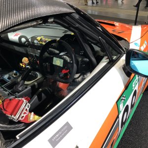 Mazda ND Roadster (MX-5) Race car Cockpit