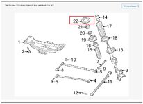 Strut Mount Gasket - Part Number GA2A28003 - 2003 Mazda P5 and Others.jpg