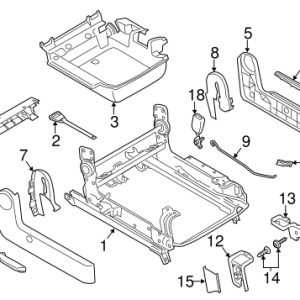 Mazda5 2nd Row Seat Component Diagram.png