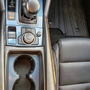 Blue Reflex Console Trim