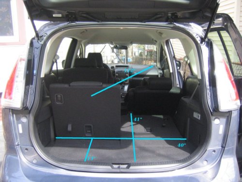 Distance Between Front Seat And Rear Hatch Mazdas247