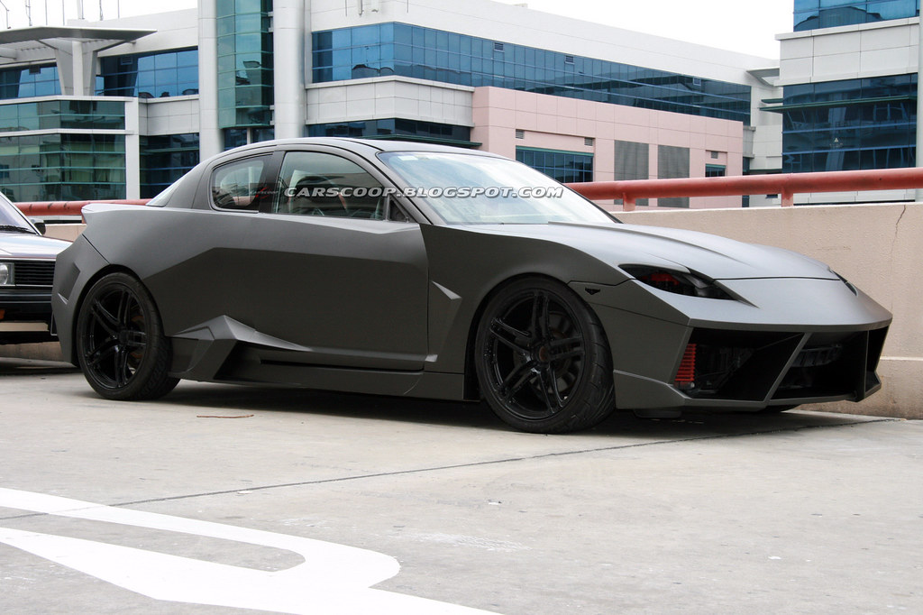 Mazda Rx 8 Turned Into Lamborghini Themed Coupe From Singapore