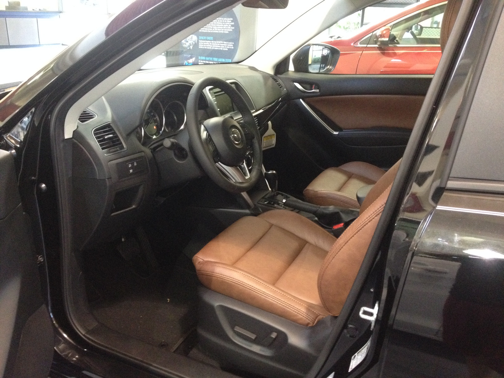 Black Cx 5 With Saddle Brown Interior Mazdas247
