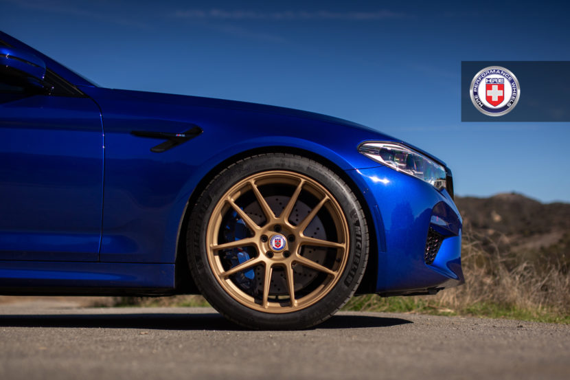 Estoril-Blue-BMW-M5-with-HRE-RC104-Wheels-in-Satin-Gold-5-830x553.jpg